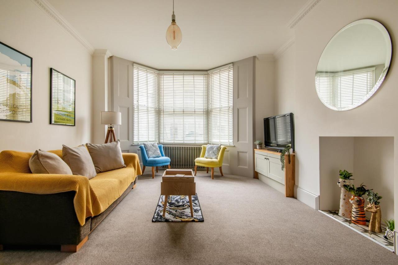 Beautiful, Central, 3 Min Walk From Beach, 2 King Doubles Brighton Dış mekan fotoğraf